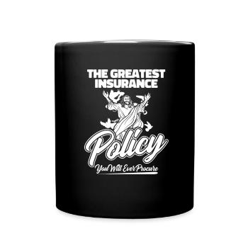 Christ Christentum - Tasse einfarbig - Schwarz - Vorne