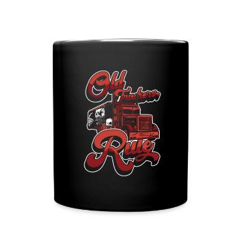 Truck Driver Trucker Truck Driver Rule - Mug uni - noir - Devant