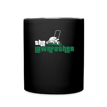 Hobbygärtner Garten Gärtnerischer Vater - Tasse einfarbig - Schwarz - Vorne