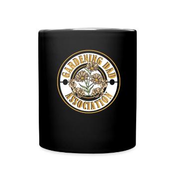Hobbygärtner Garten Vater Gärtnerischer Vater - Tasse einfarbig - Schwarz - Vorne