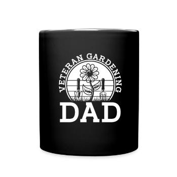 Marguerites de jardin Hobby Gardener - Mug uni - noir - Devant