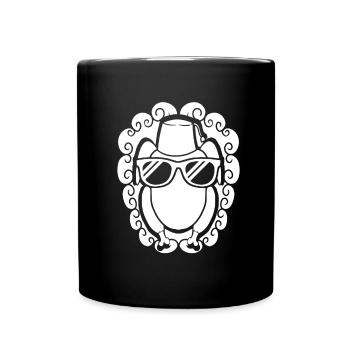 Thanksgiving Sunglasses - Full Colour Mug - black - Front