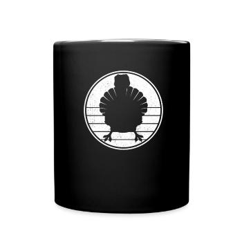 Thanksgiving - Tasse einfarbig - Schwarz - Vorne