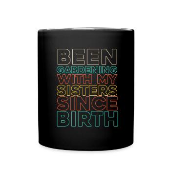 Hobby Jardinier Jardinier Jardinier Sœur - Mug uni - noir - Devant