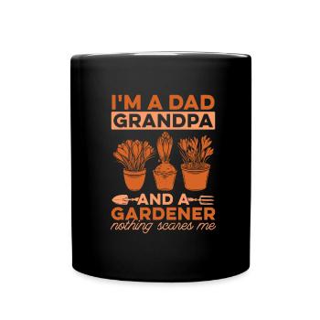 Hobby Gardener Jardin Grand-père Jardinage Grand-père - Mug uni - noir - Devant