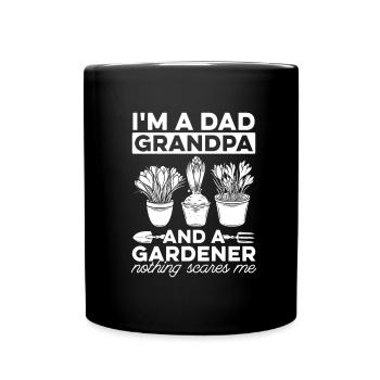 Hobby Gardener Jardin Grand-père Jardinage Grand-père - Mug uni - noir - Devant