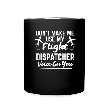 Voix du centre de contrôle des appels d’urgence - Mug uni - noir - Devant