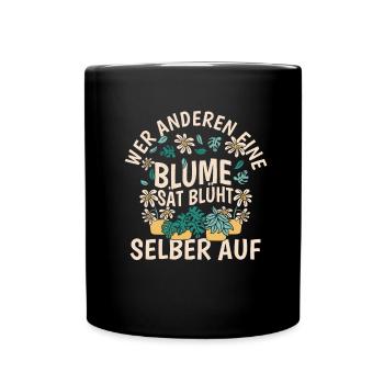 Hobby Gardener Garden Cute - Full Colour Mug - black - Front