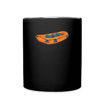 Rafting - Full Colour Mug - black - Front