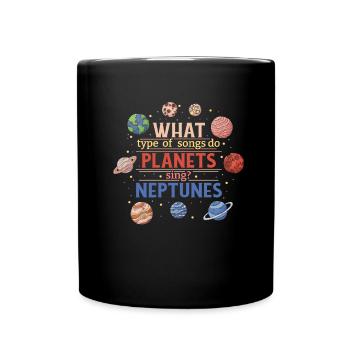 Music Teacher Music Teacher Funny - Full Colour Mug - black - Front