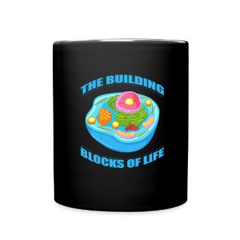 Biologie Biologe Cool Molekularbiologe - Tasse einfarbig - Schwarz - Vorne