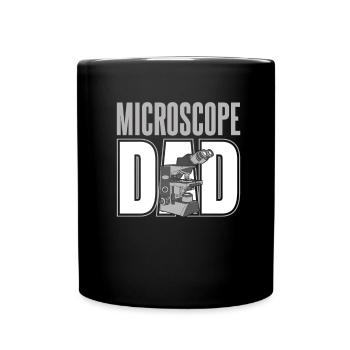 Biology Biologist Dad - Full Colour Mug - black - Front