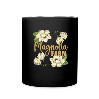 Farmer Farmer Great Magnolia Farms - Full Colour Mug - black - Front