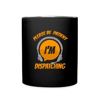 Emergency call control center operations center humor - Full Colour Mug - black - Front