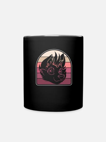 Furry Fandom Fursuits Cool - Tasse einfarbig - Schwarz