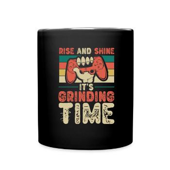 Gamer Gaming Scheinen - Tasse einfarbig - Schwarz - Vorne