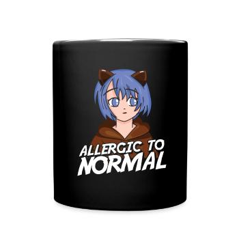 Furry Fandom Fursuits Witzig - Tasse einfarbig - Schwarz - Vorne