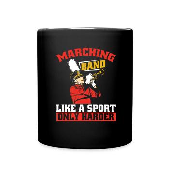 Fanfahrzug Spielmannszug Lustig - Mug uni - noir - Devant