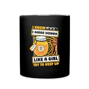 Beekeeper Beekeeper Funny - Full Colour Mug - black - Front