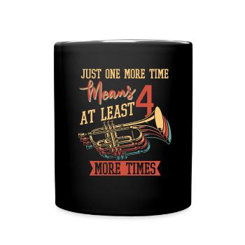 Fanfahrzug Spielmannzug Witzig - Full Colour Mug - black - Front
