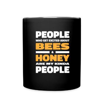 Beekeeper Beekeeper Funny - Full Colour Mug - black - Front