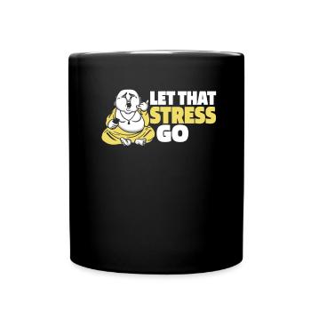 Bouddha bouddhiste drôle - Mug uni - noir - Devant