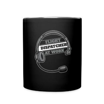 Vol du centre de contrôle des appels d’urgence - Mug uni - noir - Devant