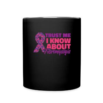 Fibromyalgie rhumatisme trust - Mug uni - noir - Devant
