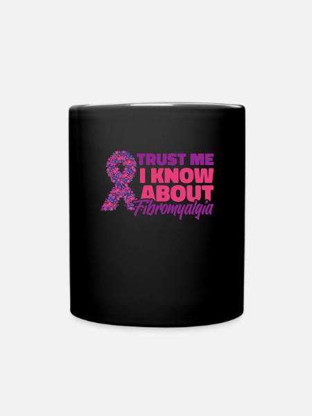 Fibromyalgie rhumatisme trust - Mug uni - noir