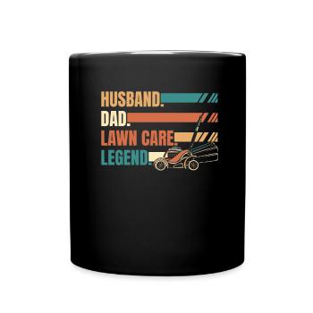 Jardinier amateur Jardin Jardinage Père - Mug uni - noir - Devant