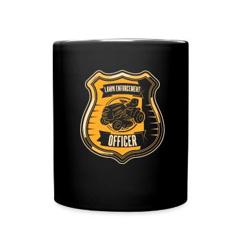 Home Gardener Garden Lawn Horticultural Father - Full Colour Mug - black - Front