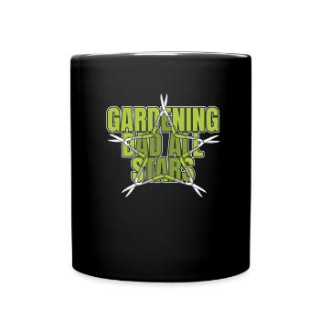 Hobbygärtner Garten Vater Gärtnerischer Vater - Tasse einfarbig - Schwarz - Vorne