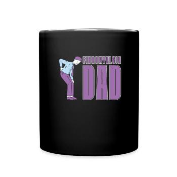 Fibromyalgie Rhumatisme Papa - Mug uni - noir - Devant