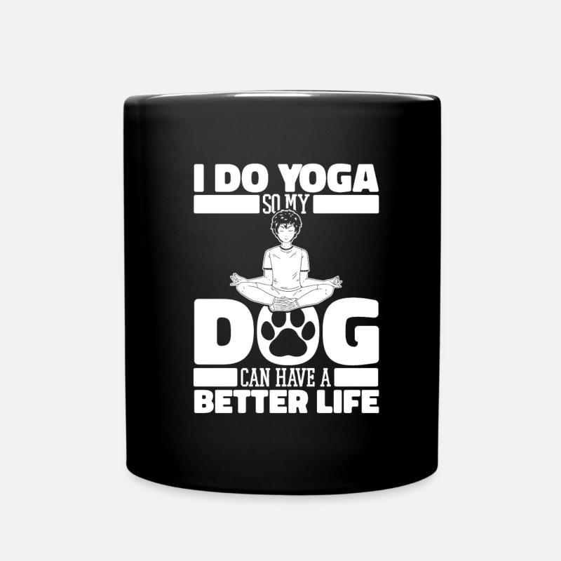 Yoga - Mug uni - noir
