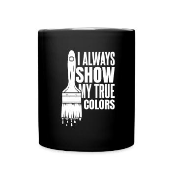 Painter Varnisher - Full Colour Mug - black - Front