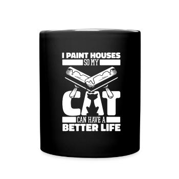 Painter Varnisher - Full Colour Mug - black - Front