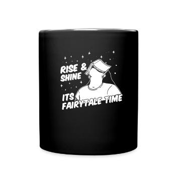 Livre Rat de bibliothèque Rat de bibliothèque Fée du livre cool - Mug uni - noir - Devant