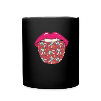 Astronaut Astronaut Cosmonaut - Full Colour Mug - black - Front