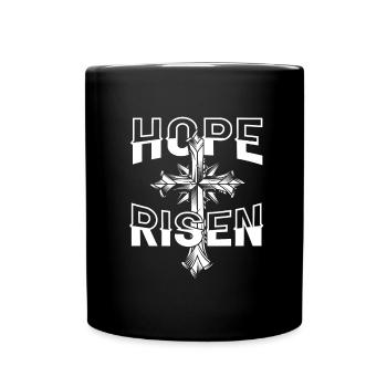 Christ Christentum - Tasse einfarbig - Schwarz - Vorne