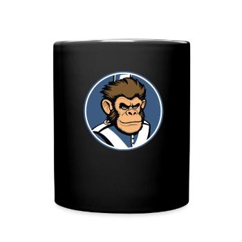 Fan Parade Parade Monkey - Full Colour Mug - black - Front