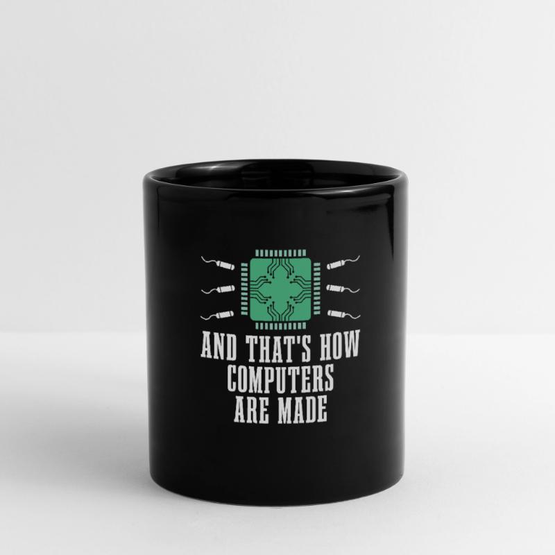 Developer, Coder, Programmer, Microchip Full Colour Mug