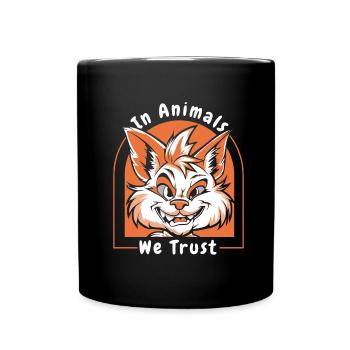 Furry Fandom Fursuits - Full Colour Mug - black - Front