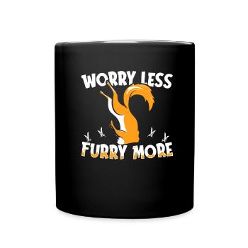 Furry Fandom Fursuits Drôle - Mug uni - noir - Devant