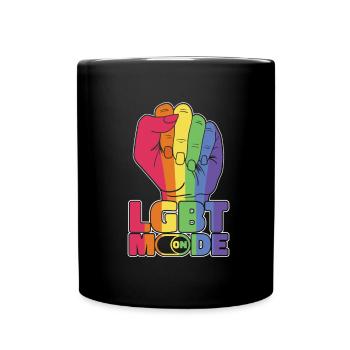 Lgbt Gay Pride - Mug uni - noir - Devant