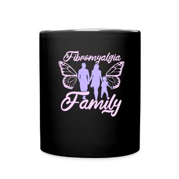 Fibromyalgie Rhumatisme - Mug uni - noir - Devant
