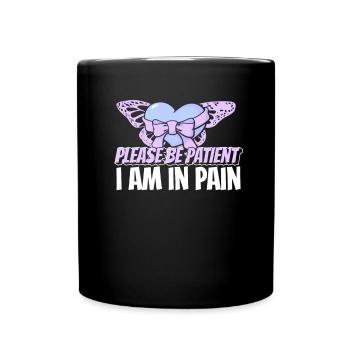 Fibromyalgie Rhumatisme mignon - Mug uni - noir - Devant
