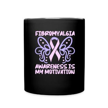 Fibromyalgie Rhumatisme - Mug uni - noir - Devant
