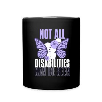 Fibromyalgie Rhumatisme - Mug uni - noir - Devant