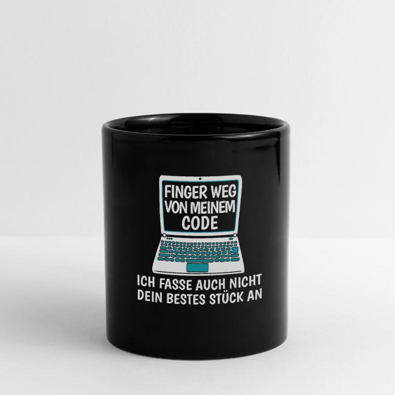 Entwickler Coder Programmierer Lustig Tasse einfarbig