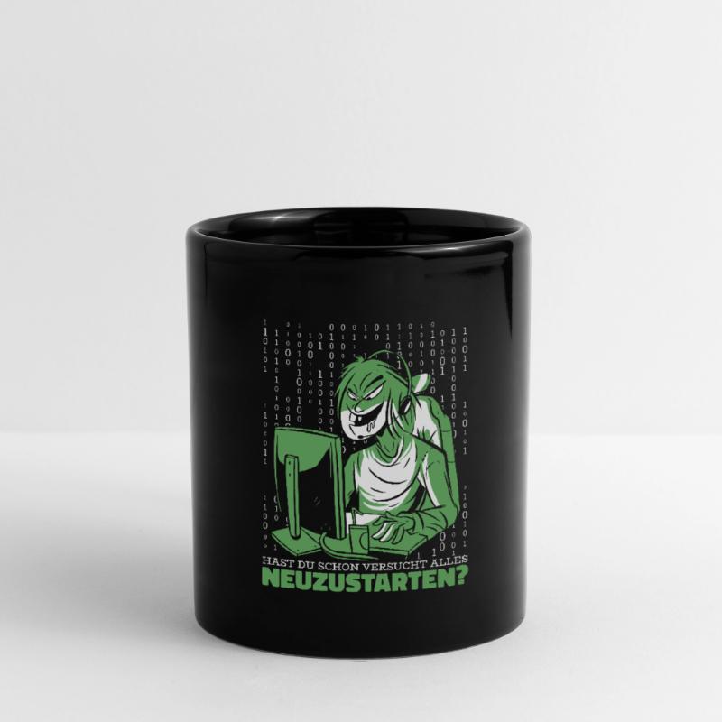 Entwickler Coder Programmierer Computer Tasse einfarbig